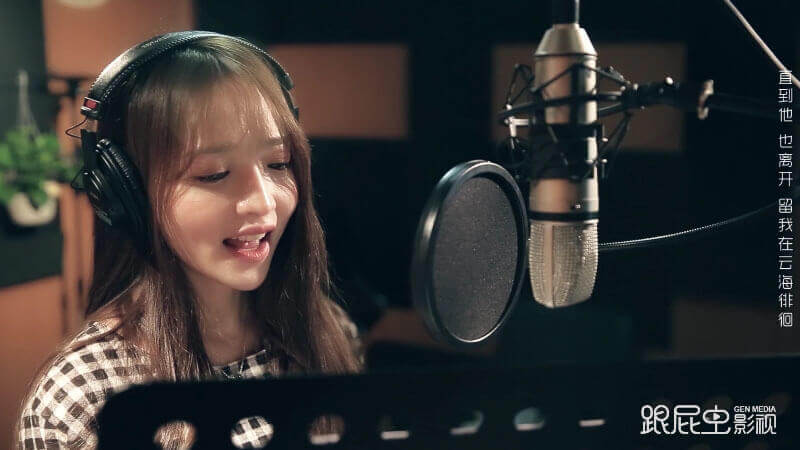 音樂(lè)MV棚內(nèi)錄制 《揮著翅膀的女孩》宣傳視頻