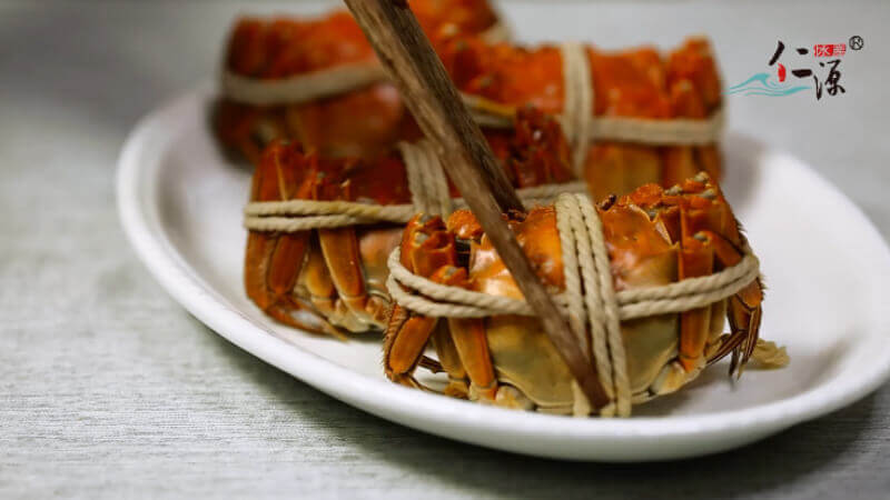 清蒸大閘蟹淘寶產品視頻